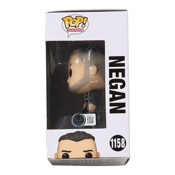 Jeffrey Dean Morgan Signed The Walking Dead 1158 Negan Funko Pop Vinyl Figure Inscribed Negan Beckett Gateworld Collectables