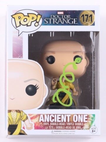 Doctor Strange 171 Ancient One Funko Pop Vinyl Figure Signed by Tilda Swinton Gateworld Collectables